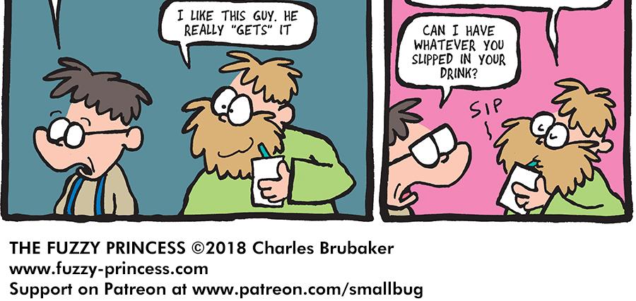 The Fuzzy Princess - Episode 309, Page 1: 2018-09-07-Final Act